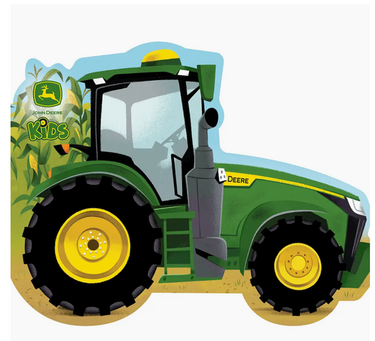 John Deere Kids: How Tractors Work Shaped Board Book