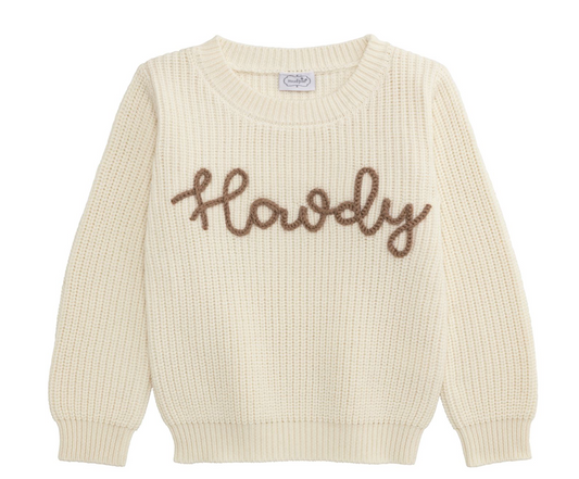 Mudpie Howdy Sweater