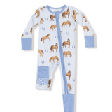 Angel Dear Blue Horse Onesie