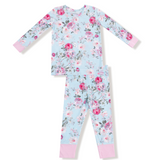 Angel Dear Charlotte Floral Bamboo Girls Two Piece Pajamas