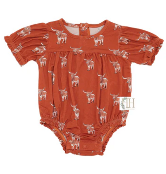 Hamner Hill Longhorn Bamboo Girls Bubble