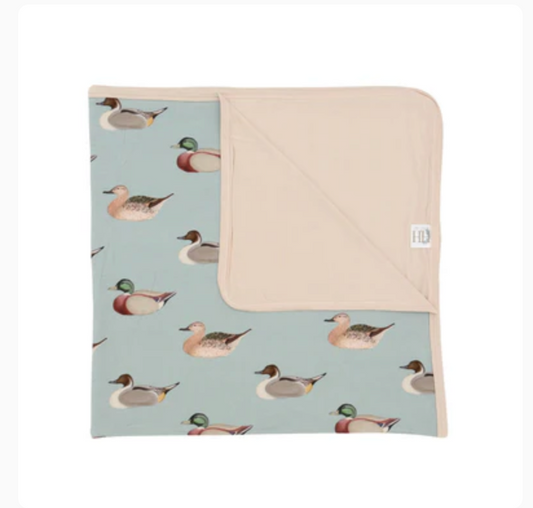 Hamner Hill Vintage Duck Boys Stroller Blanket