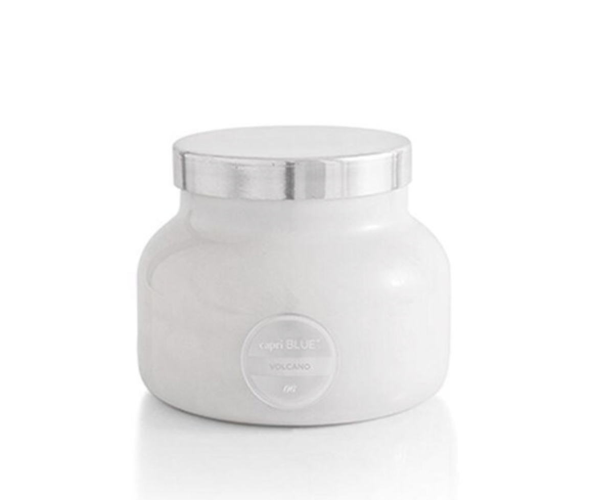 Capri Blue Volcano White Signature Candle Jar 19oz