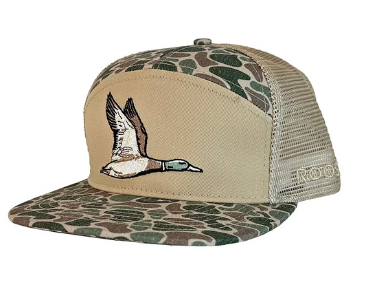 Fieldstone Roost 7 Panel Camo Duck Men's Hat