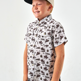Burlebo Brush Country Youth Performance Button Up