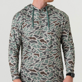 Burlebo Retro Duck Camo Performance Men's Pullover