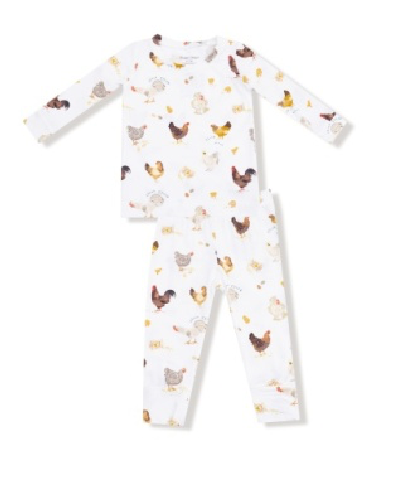 Angel Dear Collector Chicken Two Piece Pajamas
