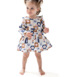 Angel Dear Patchwork Cowgirl Girls Dress