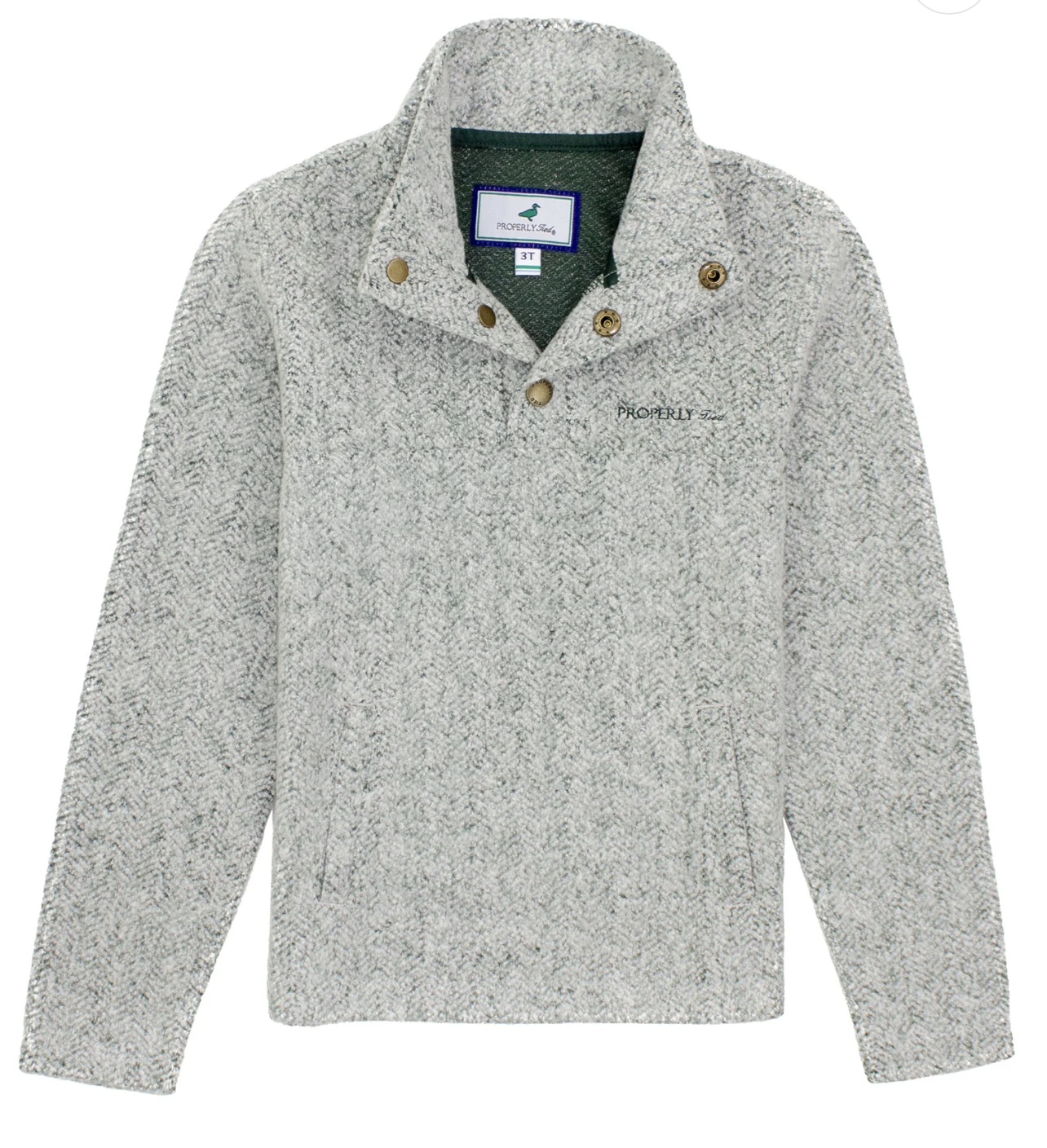 Properly Tied Boys Upland Pine Pullover