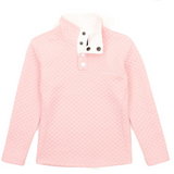 Properly Tied Girls Social Light Pink Pullover
