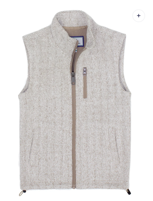 Properly Tied Boys Upland Cream Vest