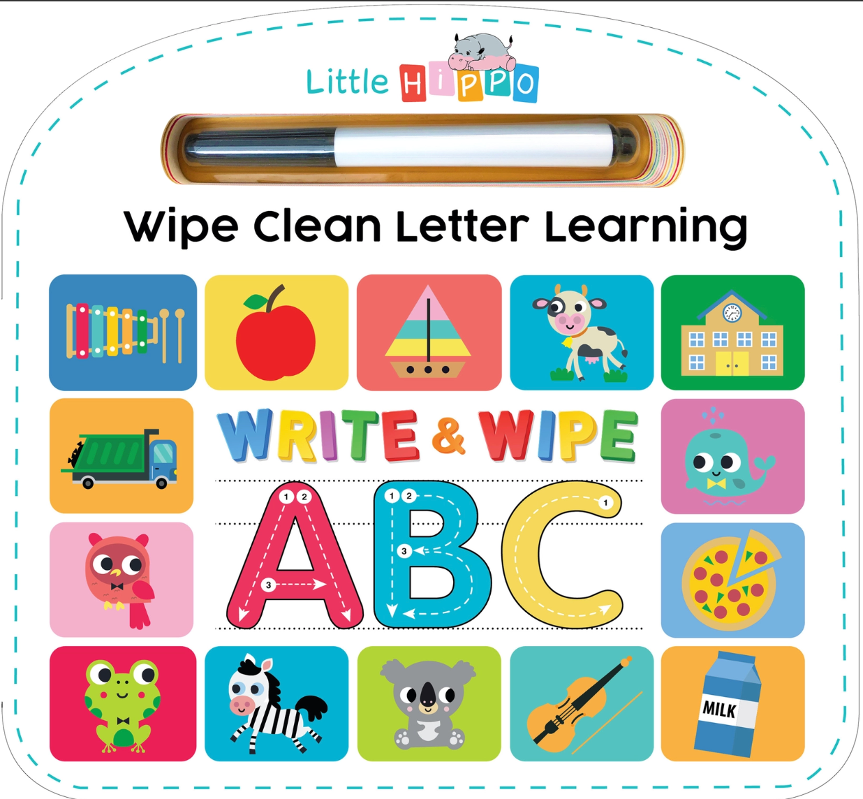 Write & Wipe ABC Book