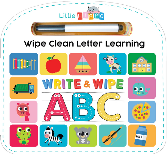 Write & Wipe ABC Book