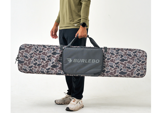 Burlebo Deer Camo Double Rifle Case Mens