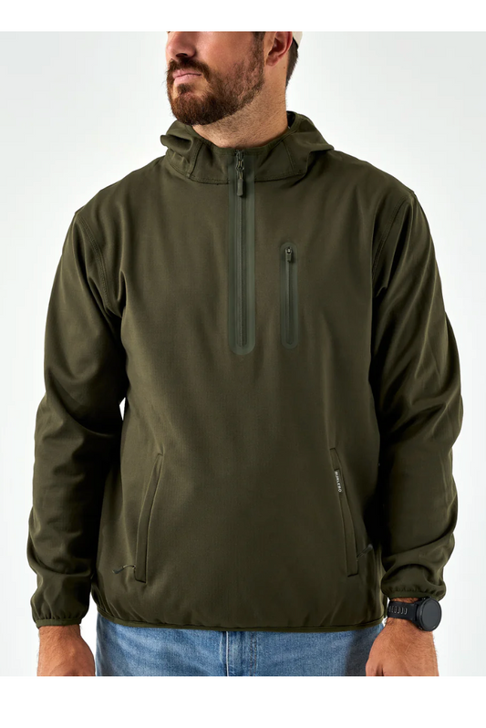 Burlebo Mallard Green Duke Tech Mens Long Sleeve Shirt