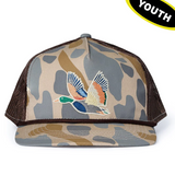 Burlebo Youth Retro Duck Camo Boys Hat