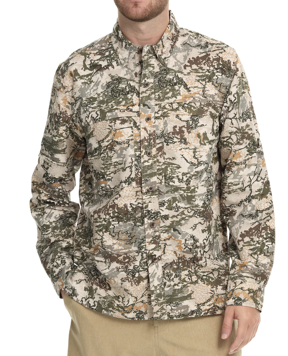 GameGuard Digital Explorer Mens Long Sleeve Shirt