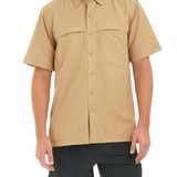 GameGuard Khaki Explorer Men's Short Sleeve Shirt