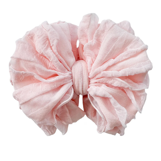 Ballet Ruffled Headband Bow