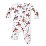 Angel Dear Buckaroo Western - 2 Way Zipper Footie