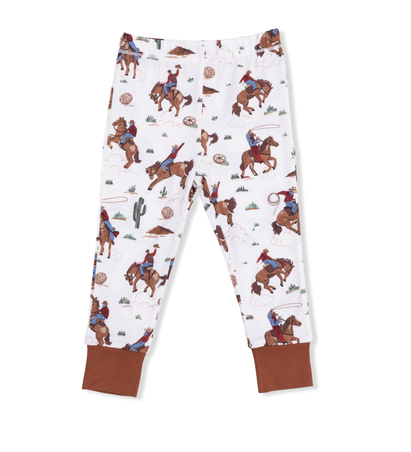 Angel Dear Buckaroo Western - Short Sleeve Loungewear Set