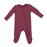 Angel Dear Solid Maroon Bamboo Onesie