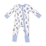 Angel Dear Buckaroo Boots Boys Bamboo Onesie
