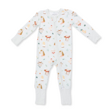 Angel Dear Baby Farm Faces Boy or Girl Bamboo Onesie