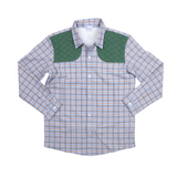 BlueQuail Boys Aspen Plaid Ranch Long Sleeve Shirt
