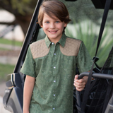 BlueQuail Boys Dove Season Ranch Short Sleeve Shirt