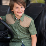 BlueQuail Boys Dove Season Ranch Short Sleeve Shirt
