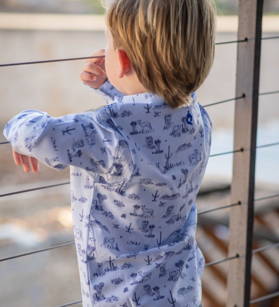 BlueQuail Boys Terlingua Ranch Long Sleeve Shirt