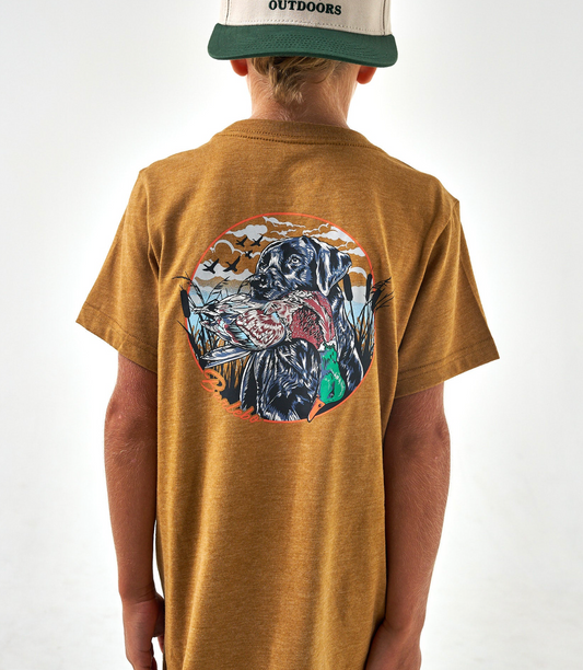 Burlebo Duck Lab Light Brown Boys Shirt