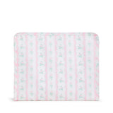 TRVL Ribbon Floral Pink Roadie Large Zip Pouch Bag