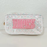 Kenz Kustomz Pink Clear Coat Wipes Pouch Bag