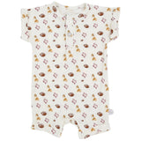 Hamner Hill Boys Texas A&M Reveille Collie Romper Shortall