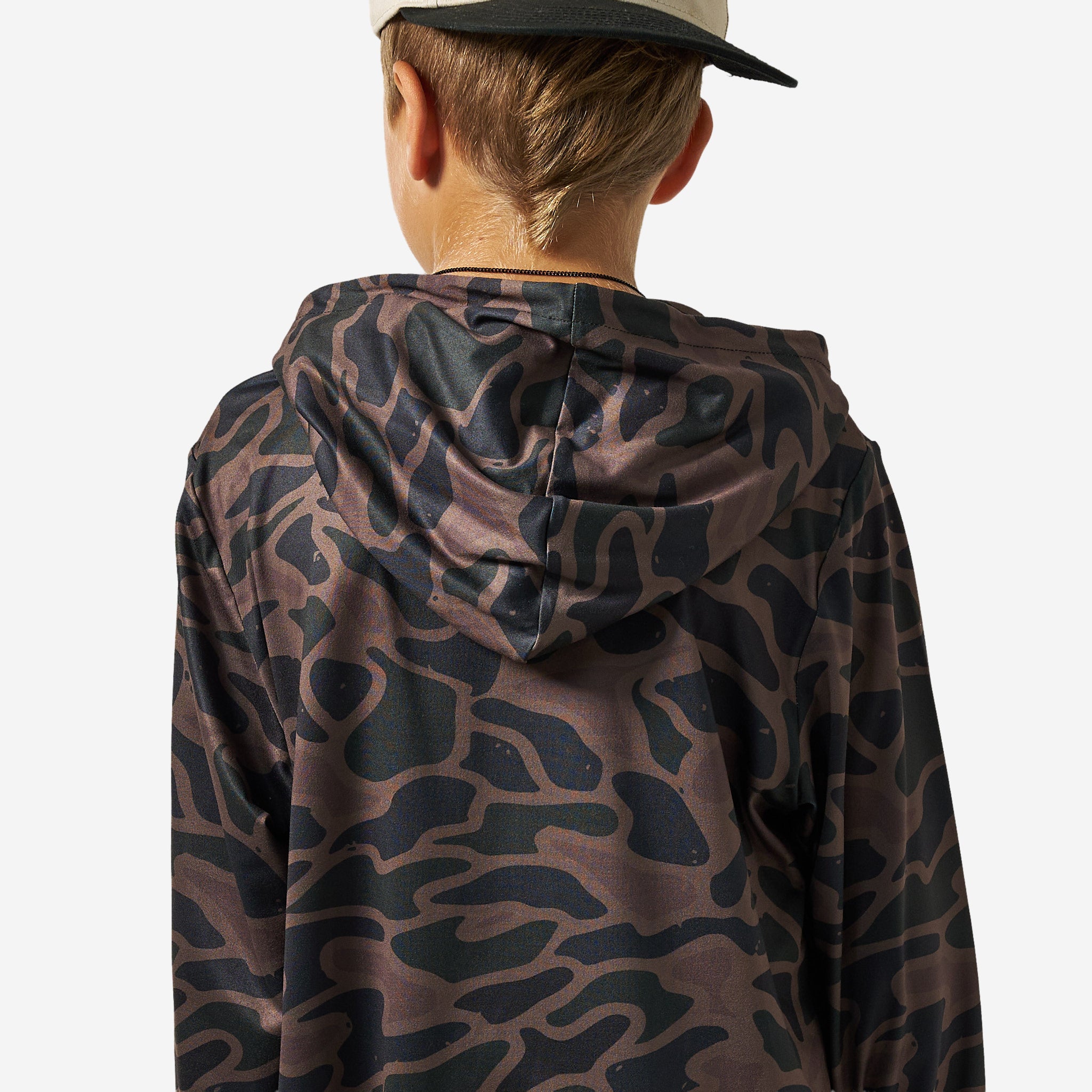 Burlebo Boys Bendita Camo Performance Hoodie