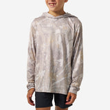 Burlebo Boys Drifter Camo Performance Hoodie