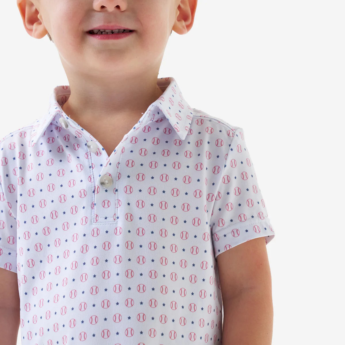 Burlebo Boys Youth performance Baseball Polo
