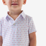 Burlebo Boys Youth performance Baseball Polo