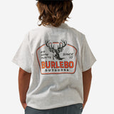 Burlebo Boys Heather Oatmeal Buck Shirt