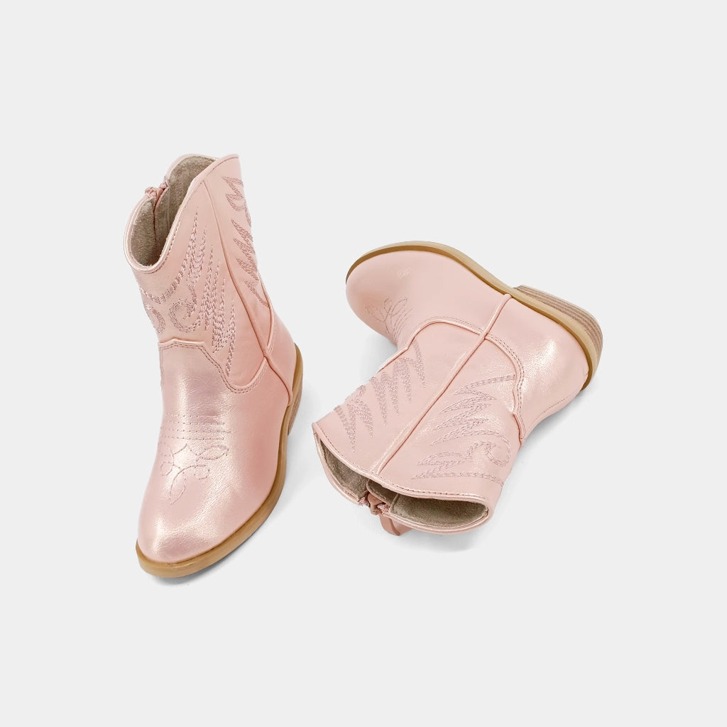 Shu Shop Pink Cowgirl Boots shoes