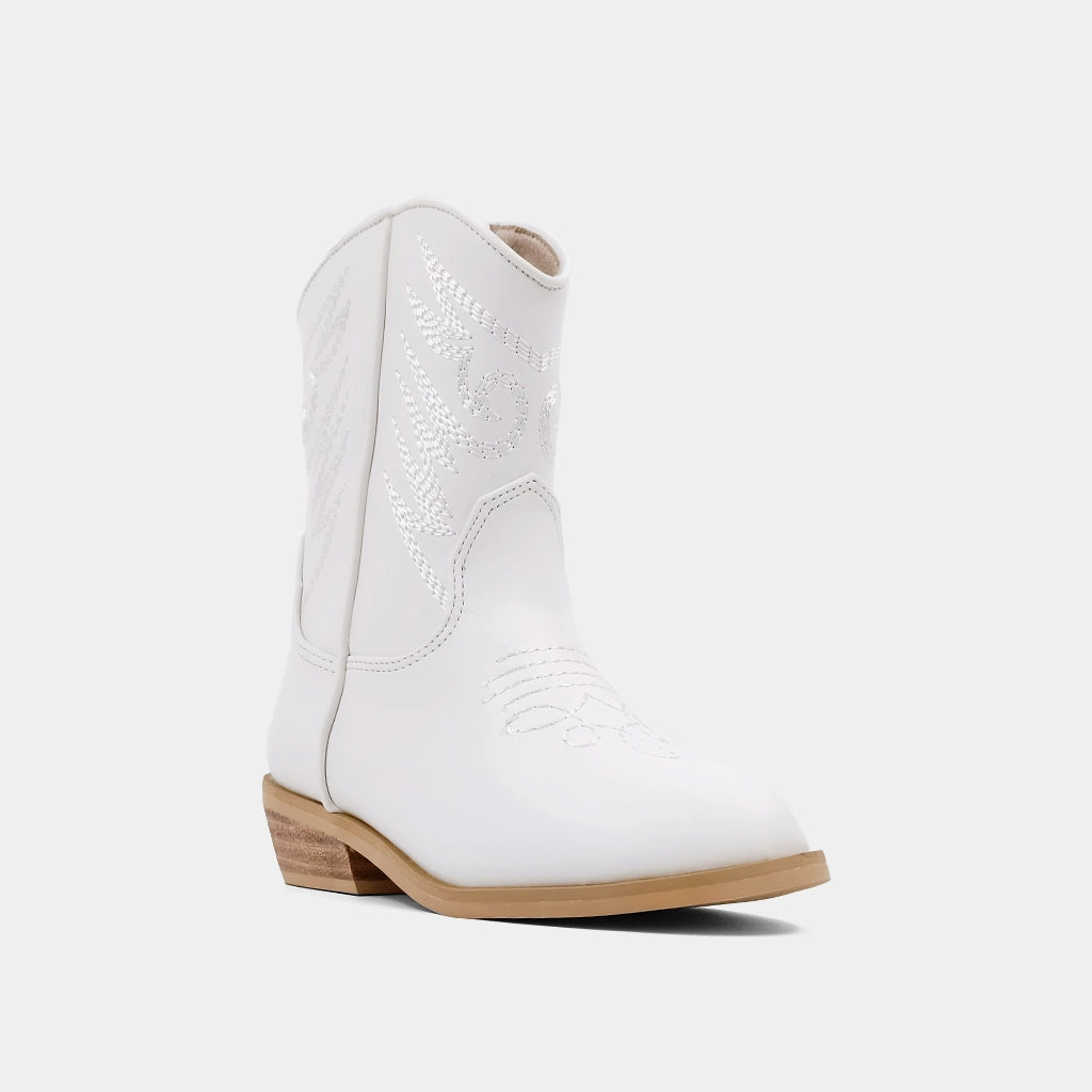 Shu Shop White Cowgirl Boots shoes