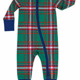 Hollis Baker Boys Plaid Onesie
