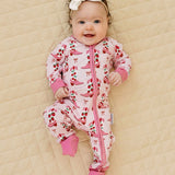 Bootsberry Cowgirl Bamboo Girls Onesie