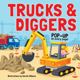 Trucks & Diggers Pop Up Book