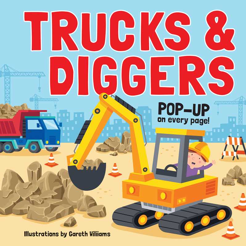 Trucks & Diggers Pop Up Book