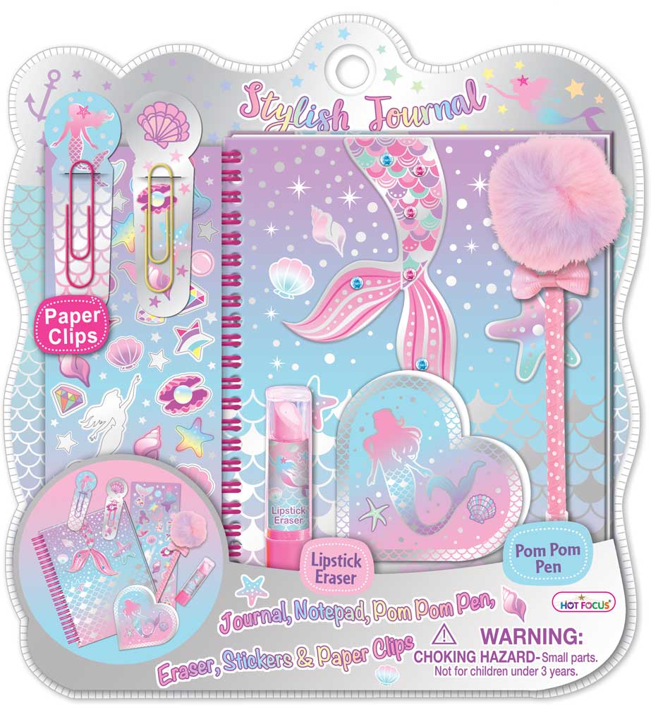 Girls Stylish Journal Mermaid Vibes Toy