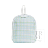 TRVL Classic Green Plaid Lunch Bag