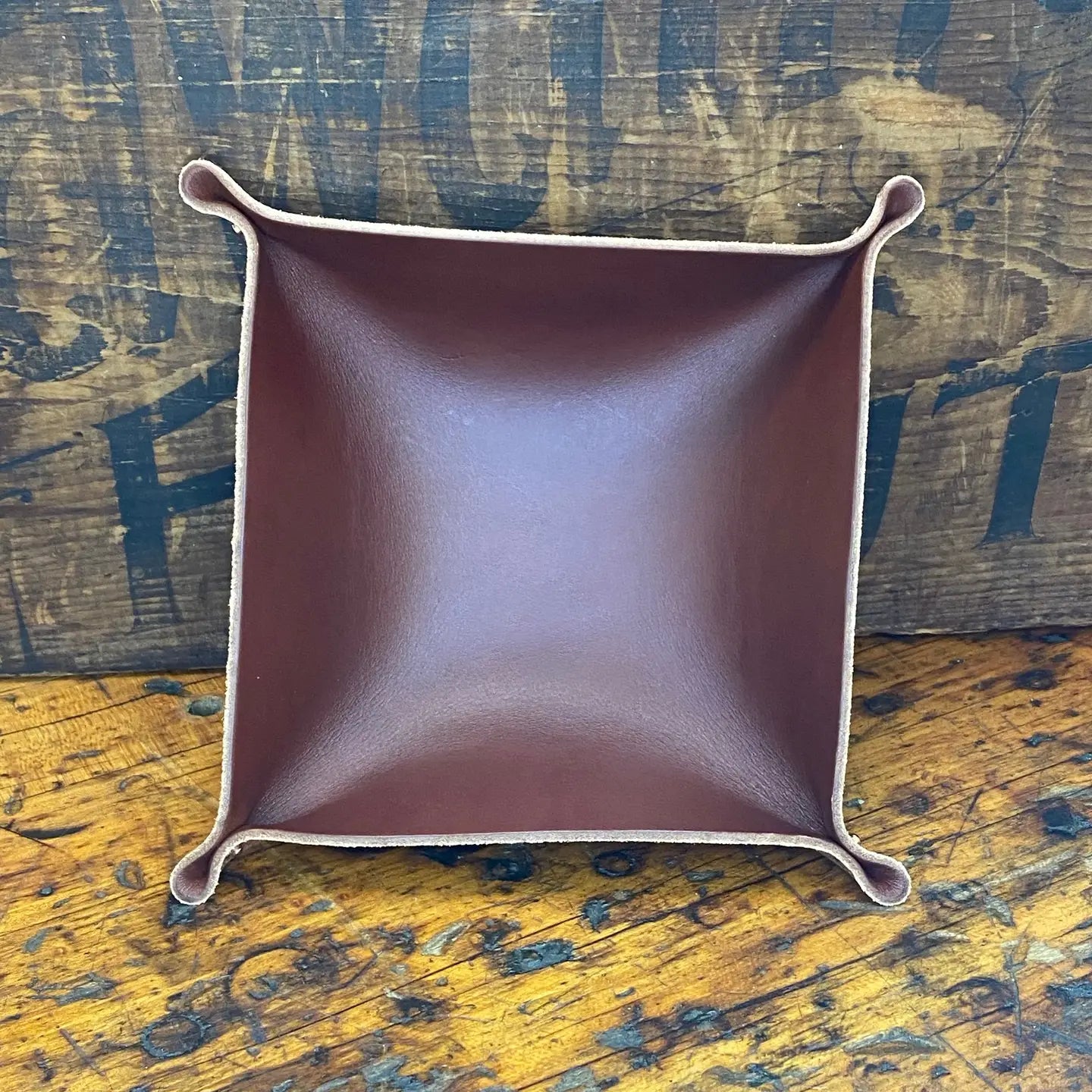 Mens Leather Valet Trays